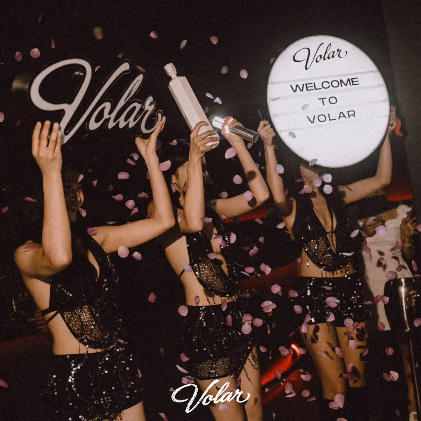 Bottle service tại Volar